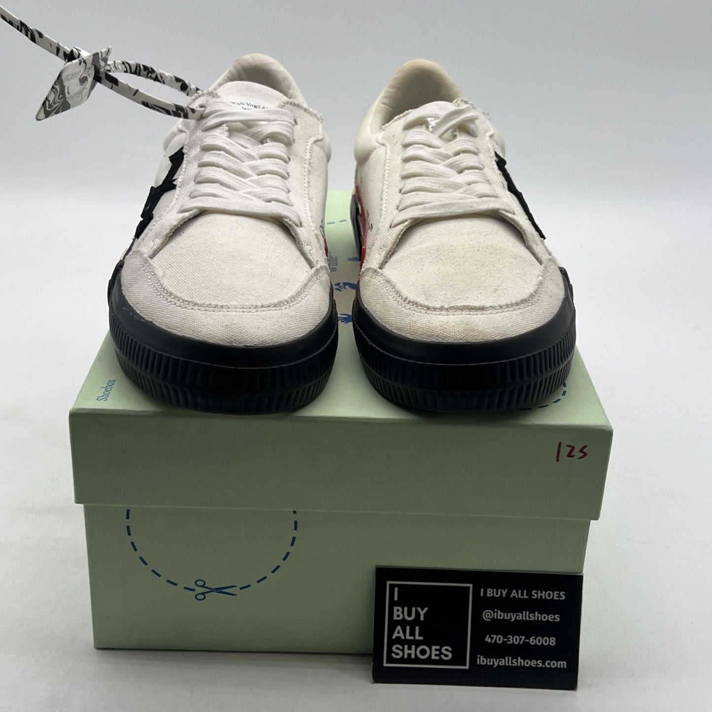 Size 39 - Off-White Vulc Sneaker Low White Black