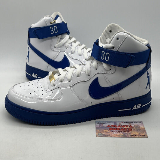 Size 10 - Nike Air Force 1 Sheed High Rude Awakening White Blue (AQ4229-100)