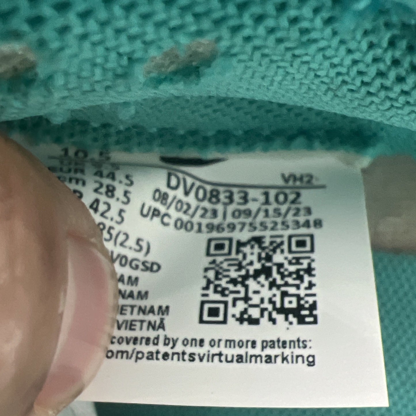 Size 10.5 - Nike Dunk Low Miami Dolphins (DV0833-102)