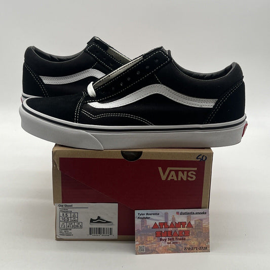 Size 8.5 - VANS Old Skool Black White (VN000D3HY28)