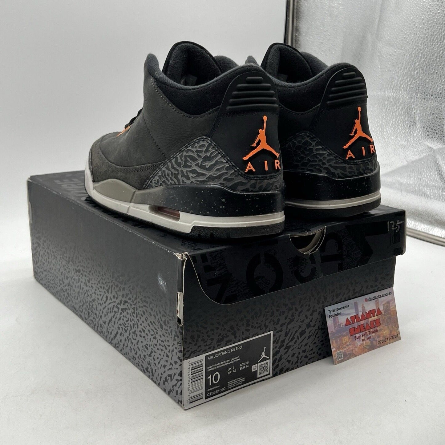 Size 10 - Jordan 3 Retro 2023 Mid Fear (CT8532-080)