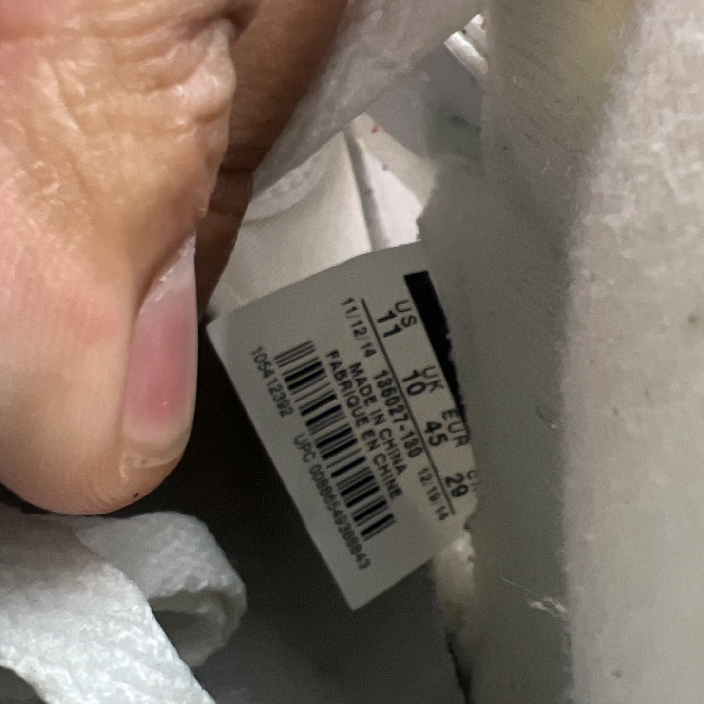Size 11 - Air Jordan 5 Retro 2015 White Metallic (136027-130)