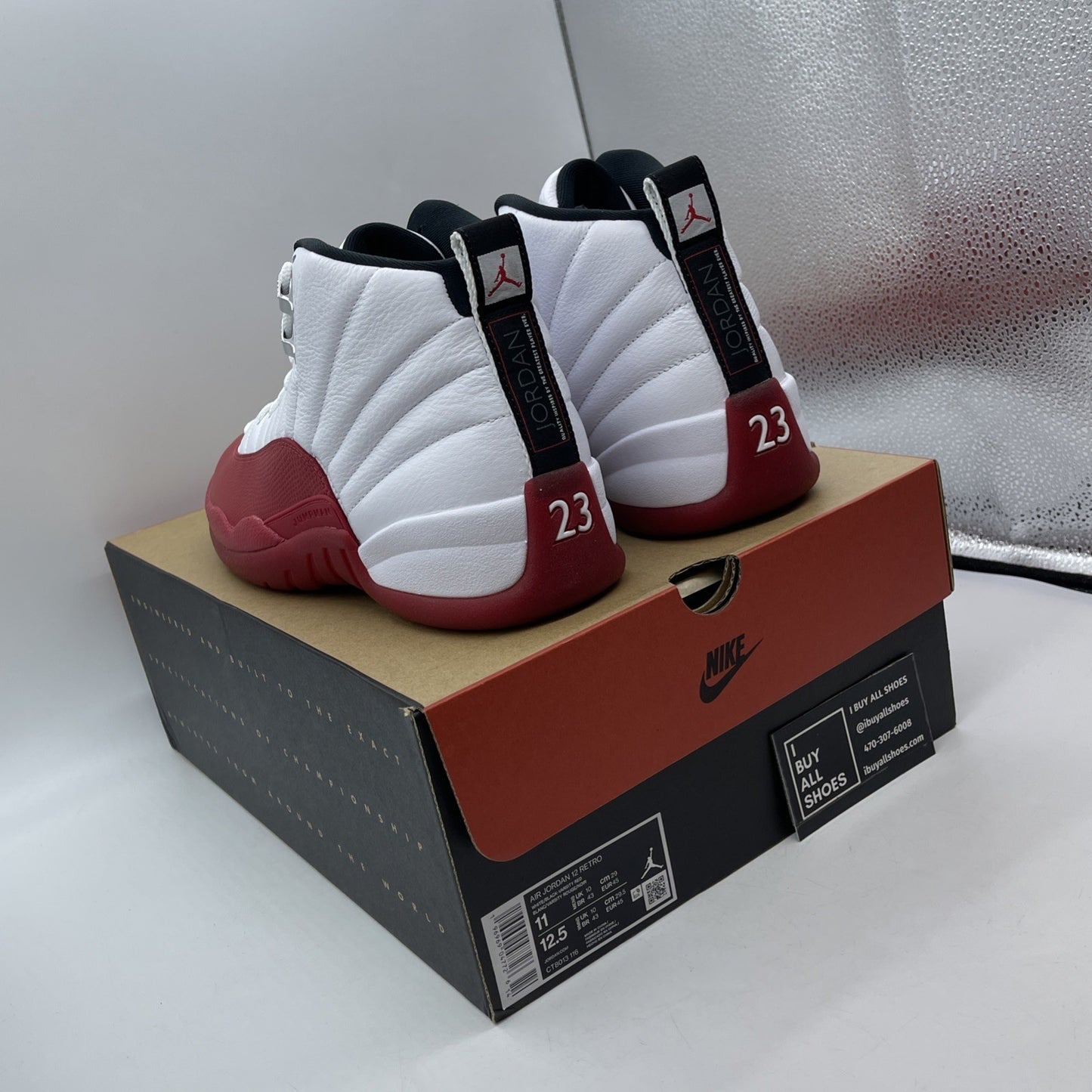 Size 11 - Air Jordan 12 Retro 2023 Mid Cherry Leather (CT8013-116)