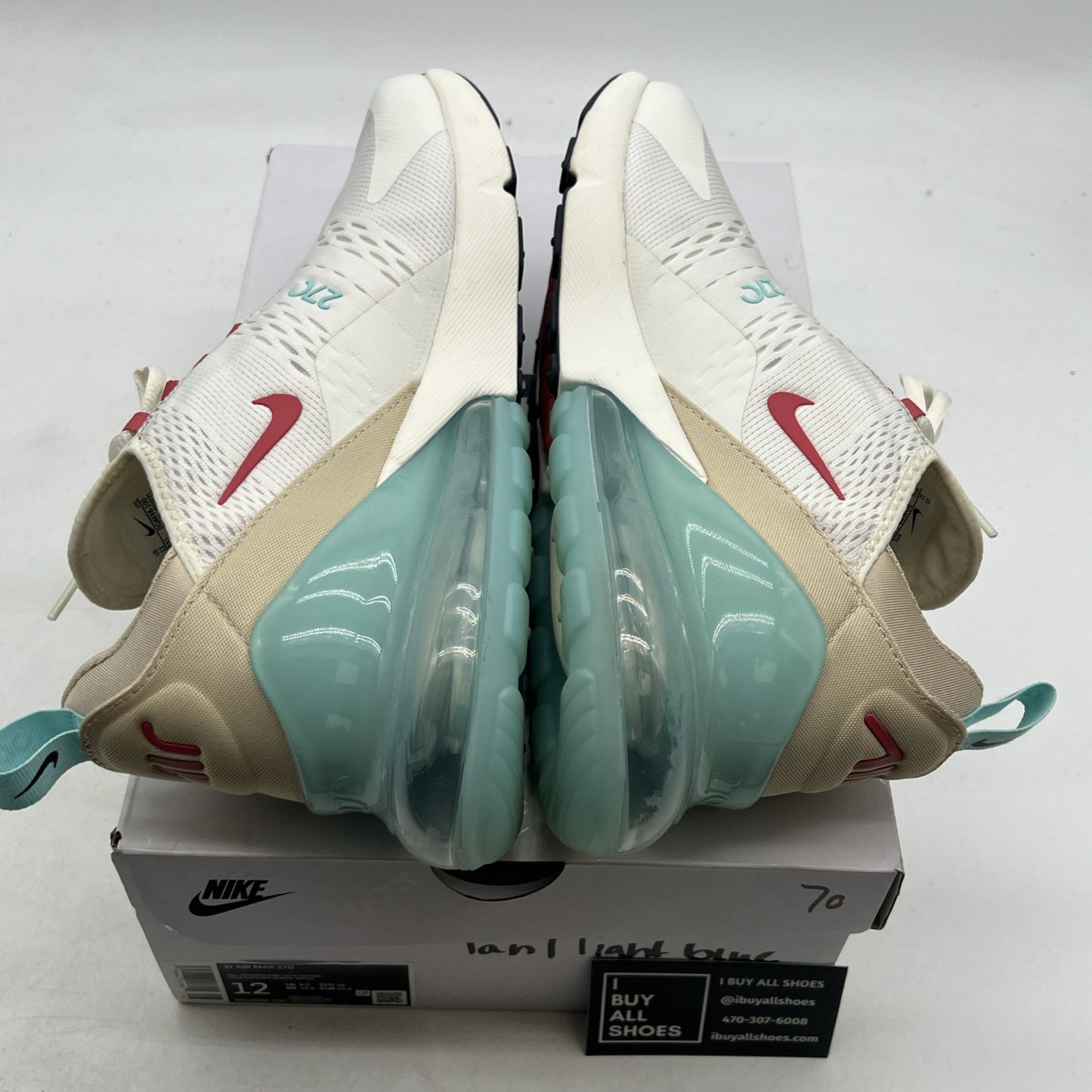 Size 12 - Nike Air Max 270 Sail Copa W (DQ4698-100)
