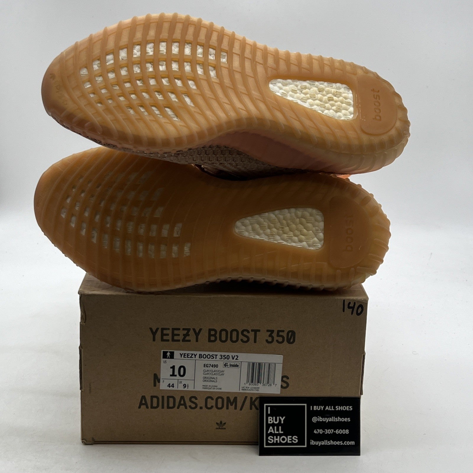 Size 10 - Adidas Yeezy Boost 350 V2 Clay (EG7490)