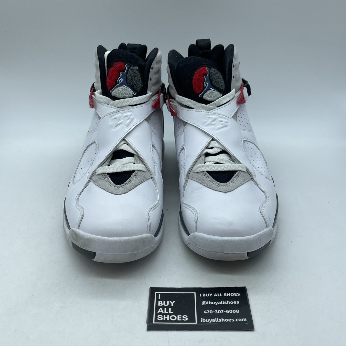Size 11.5 - Air Jordan 8 Retro White 2013 (305381-103)