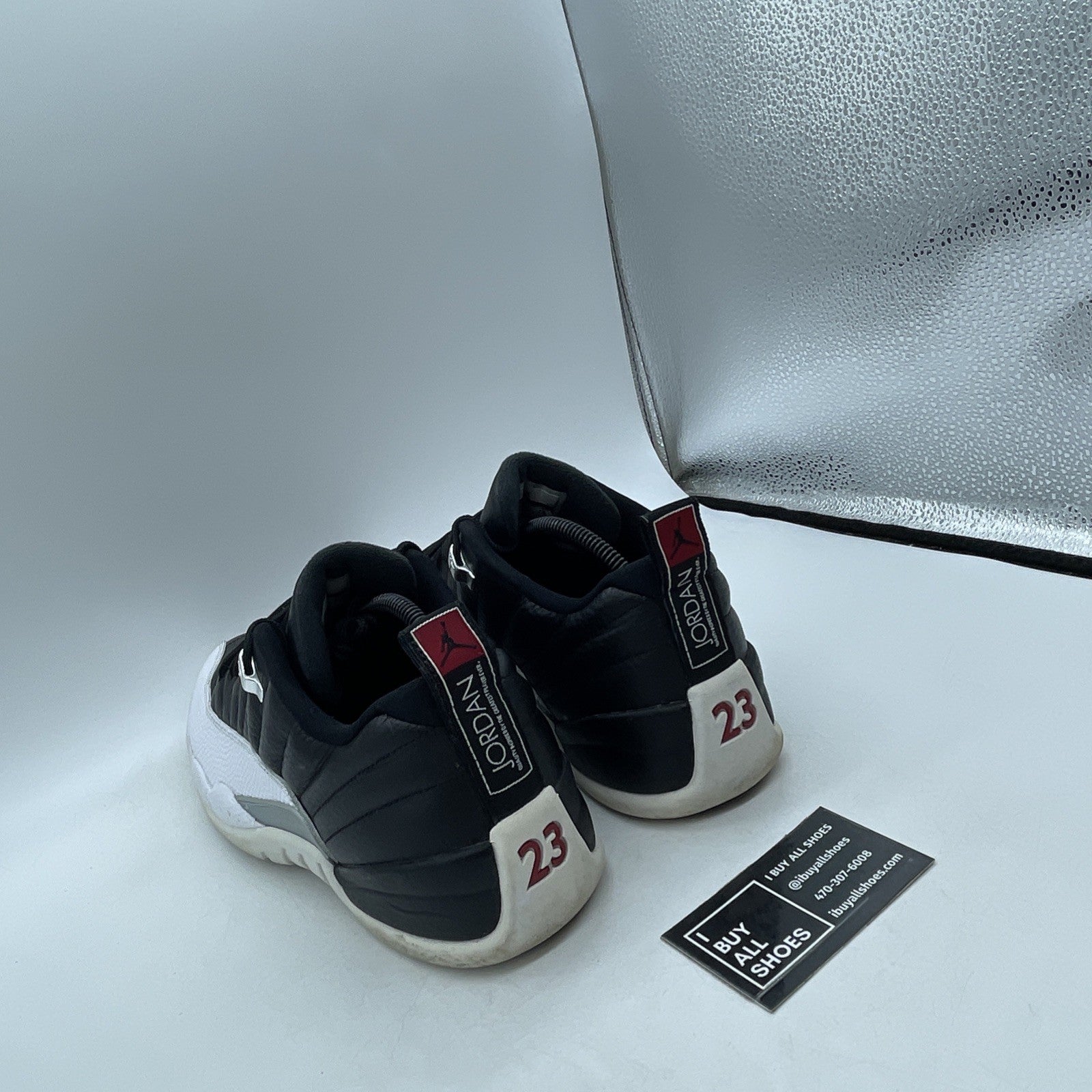 Size 9.5 - Air Jordan 12 Retro Low Playoffs (308317-004)