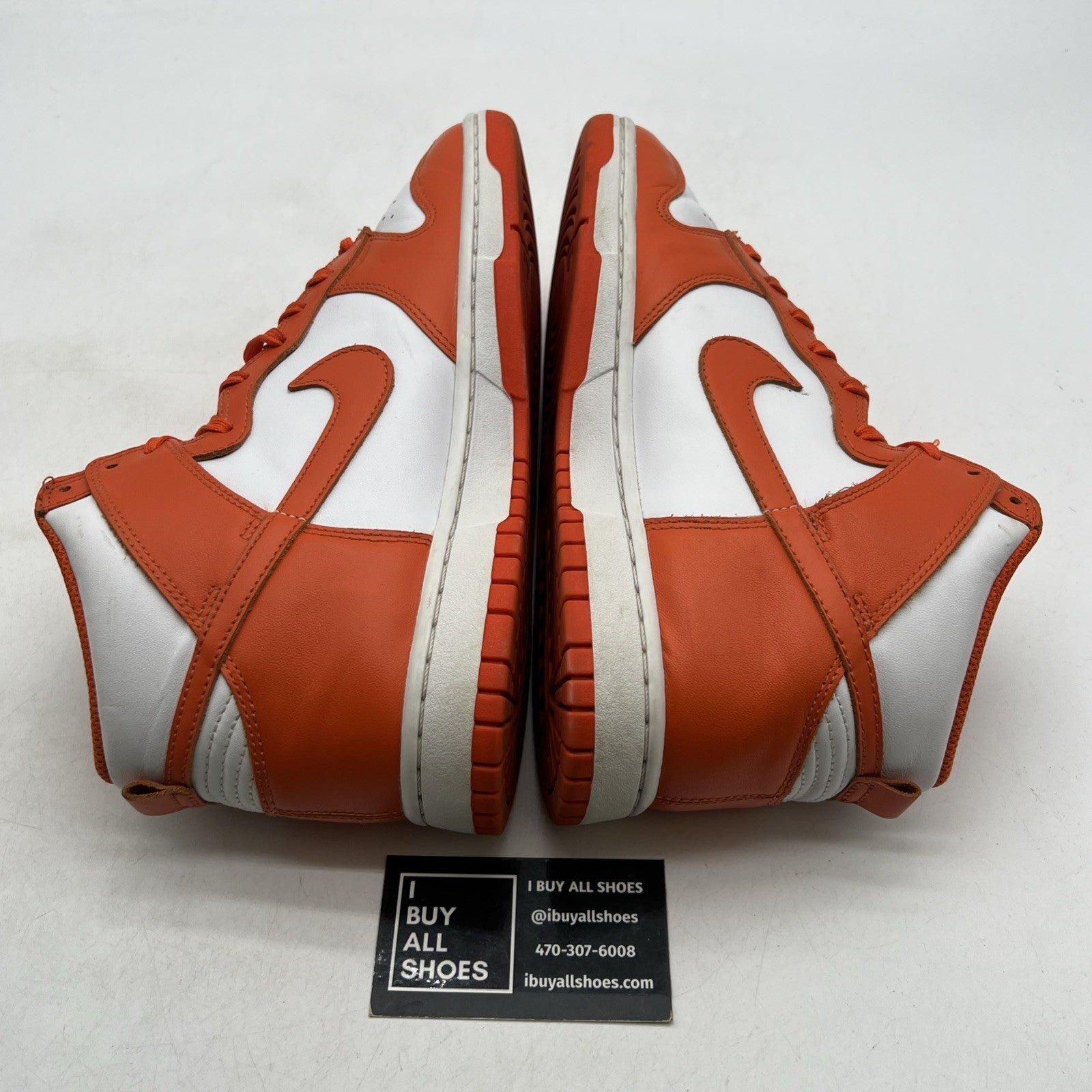 Size 9.5 - Nike Dunk SP 2021 High Syracuse (DD1399-101)