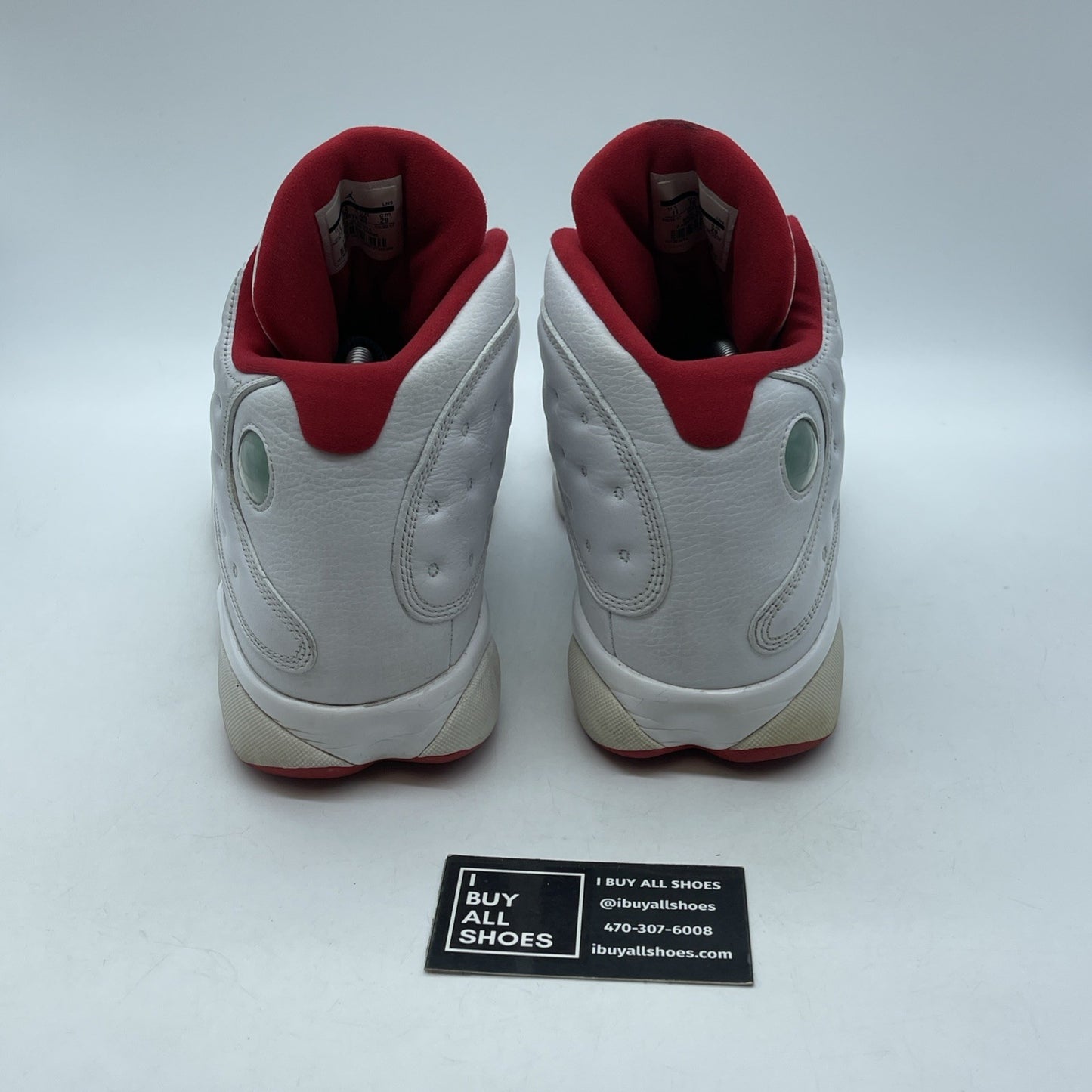 Size 11 - Air Jordan 13 Retro History of Flight White Red Leather (414571-103)