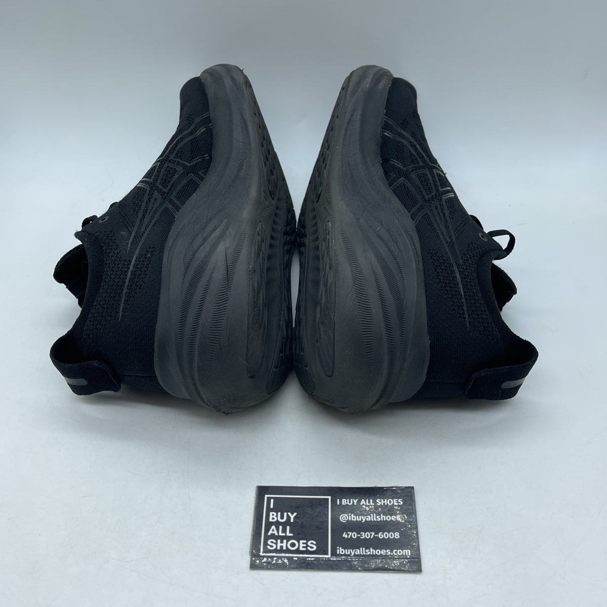 Size 11.5 - ASICS Low Cut Sneaker 24.5cm Black (1011B794)