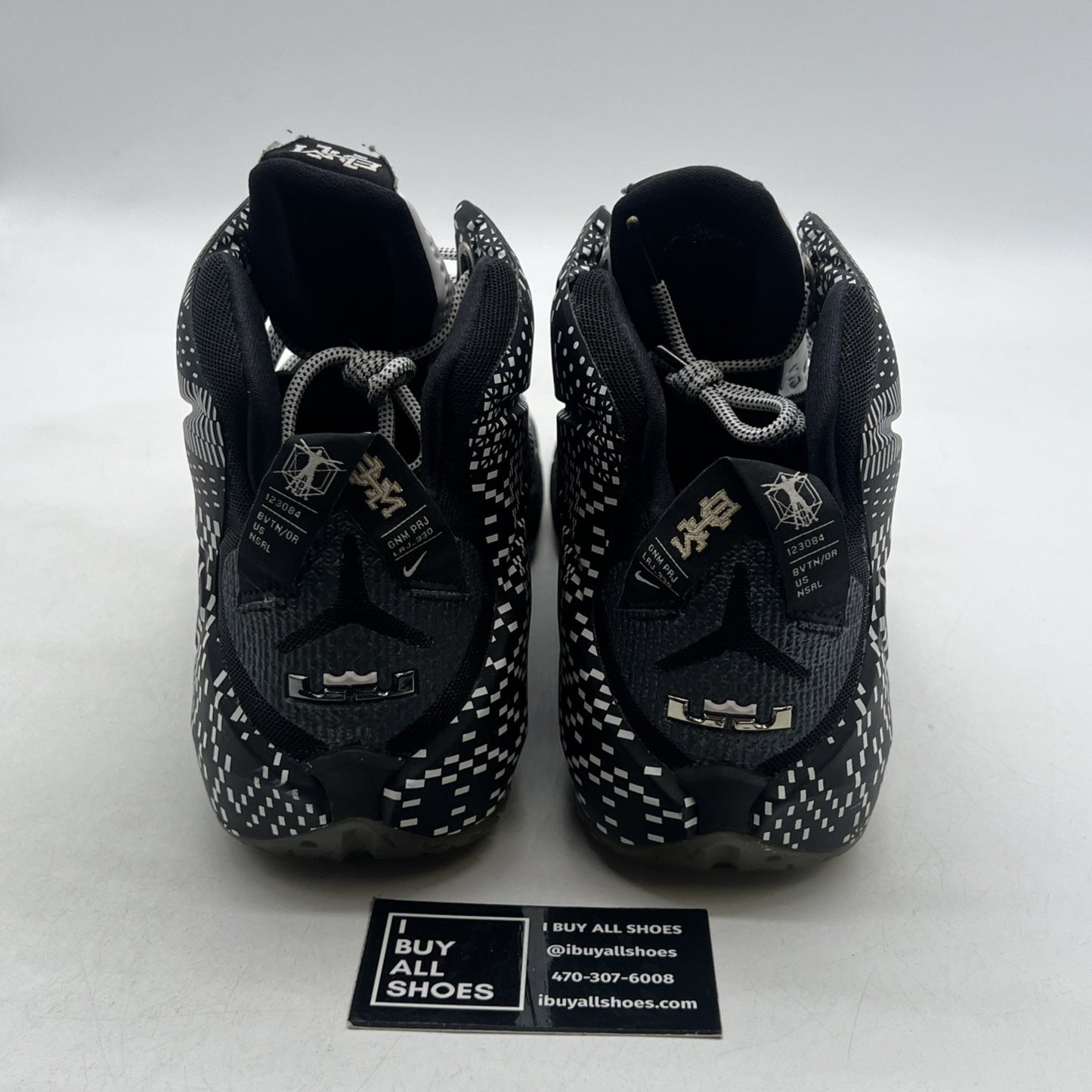 Size 13 - Nike LeBron 12 BHM - (718825-001)