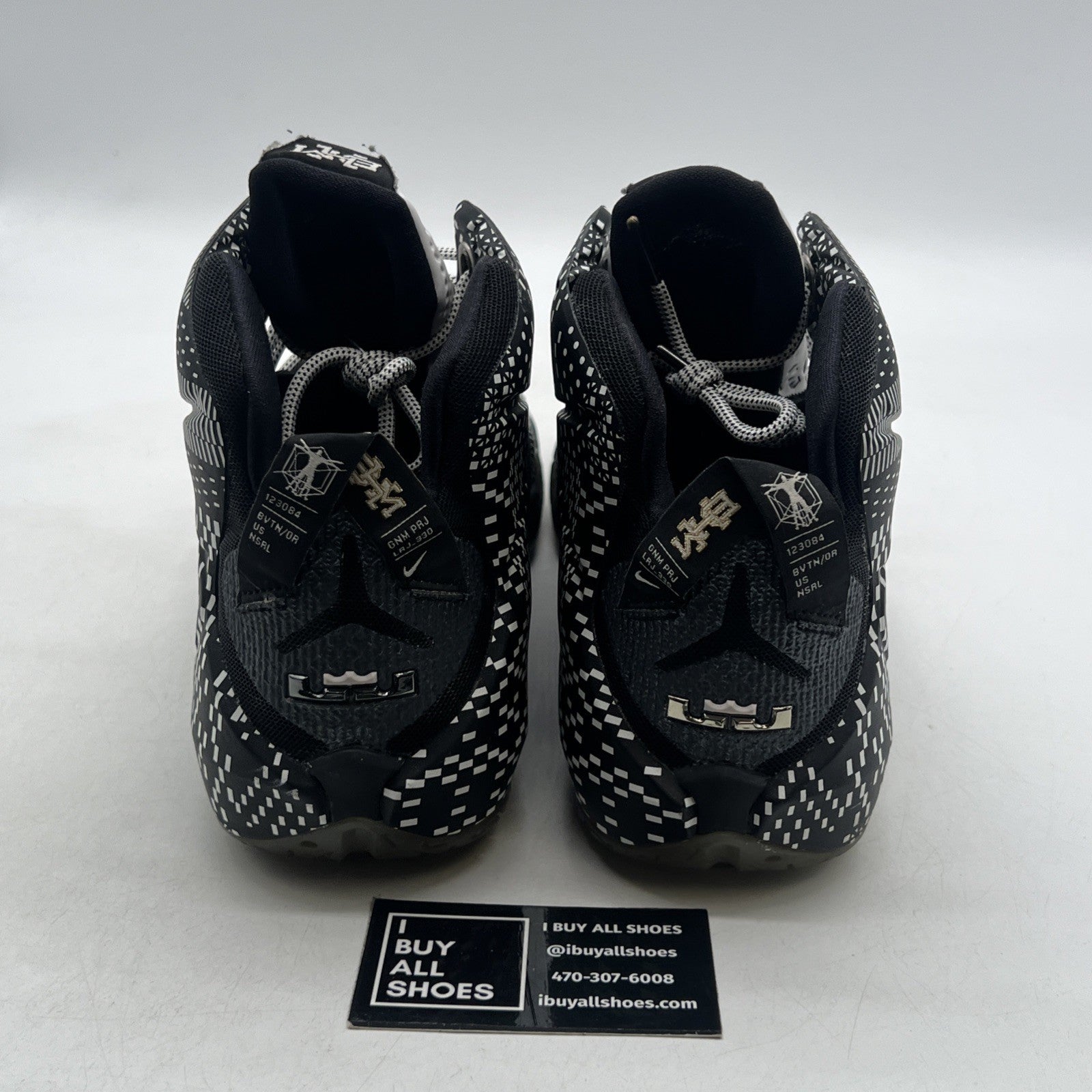 Size 13 - Nike LeBron 12 BHM - (718825-001)