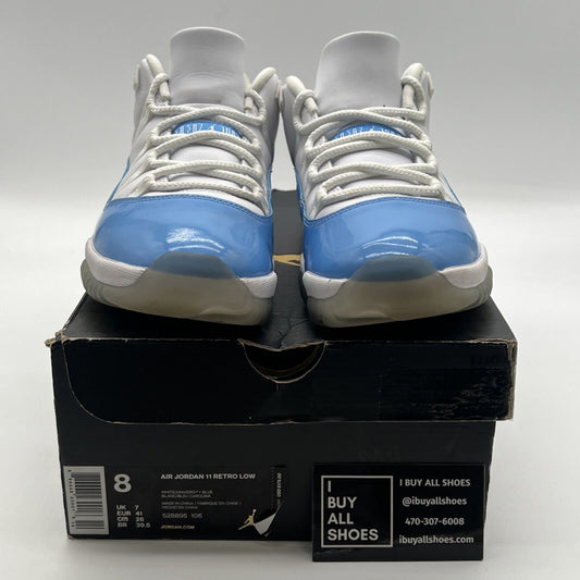 Size 8 - Air Jordan 11 Retro Low UNC 2017 (528895-106)