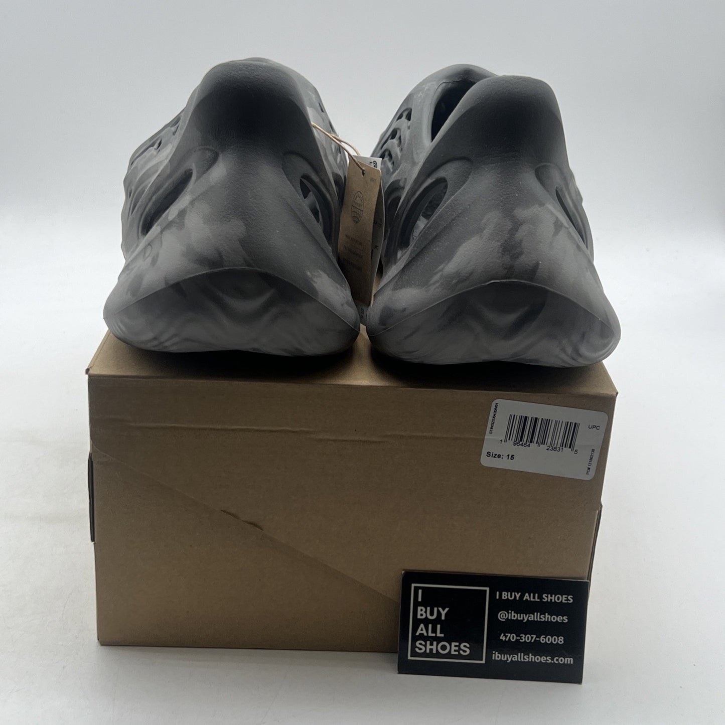 Size 15 - Adidas Yeezy Foam Runner MX Granite Grey (IE4931)