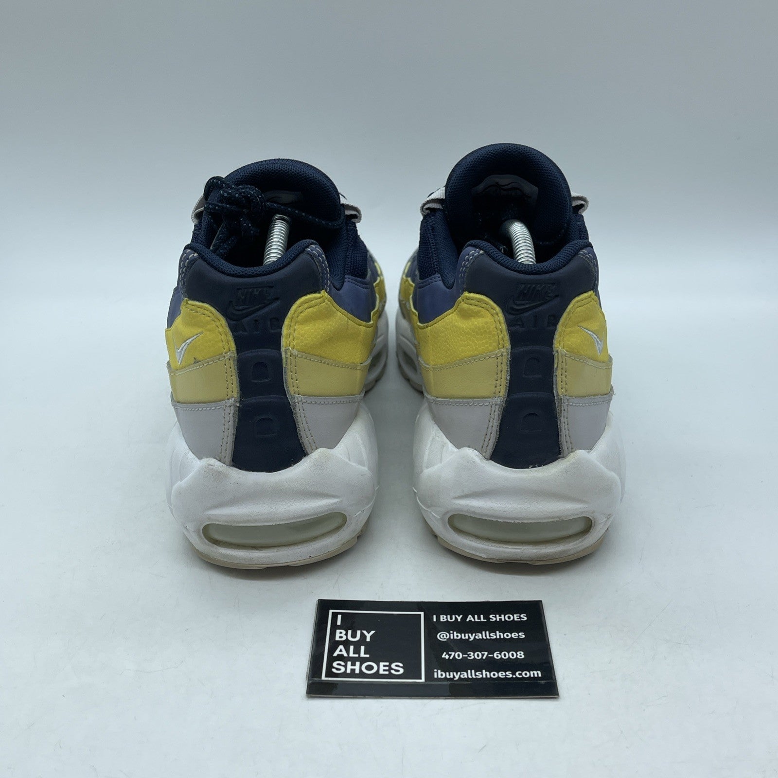 Size 10.5 - Nike Air Max 95 Essential Lemon Wash Suede Leather (749766-107)