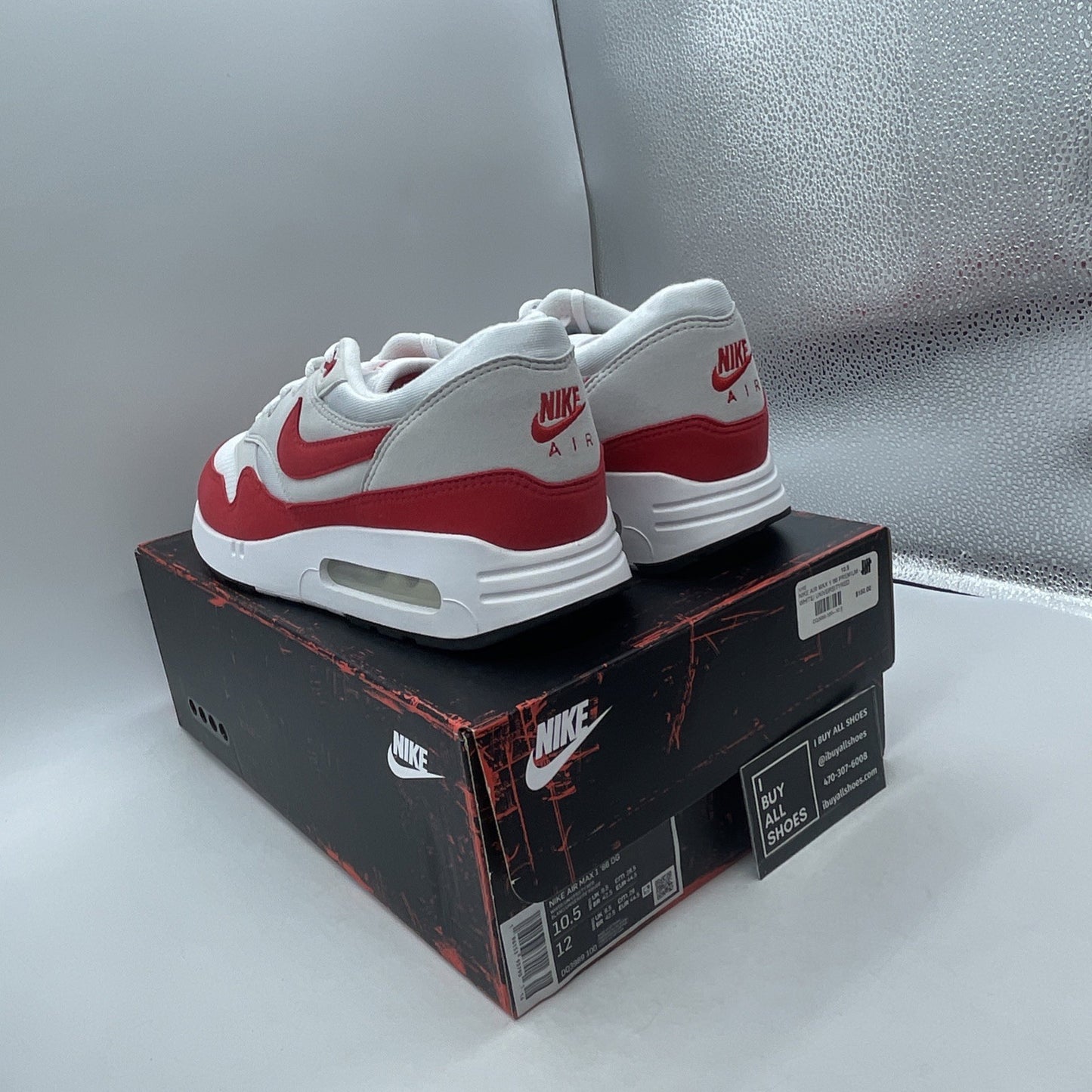 Size 10.5 - Nike Air Max 1 '86 OG Low Big Bubble Red (DQ3989-100)