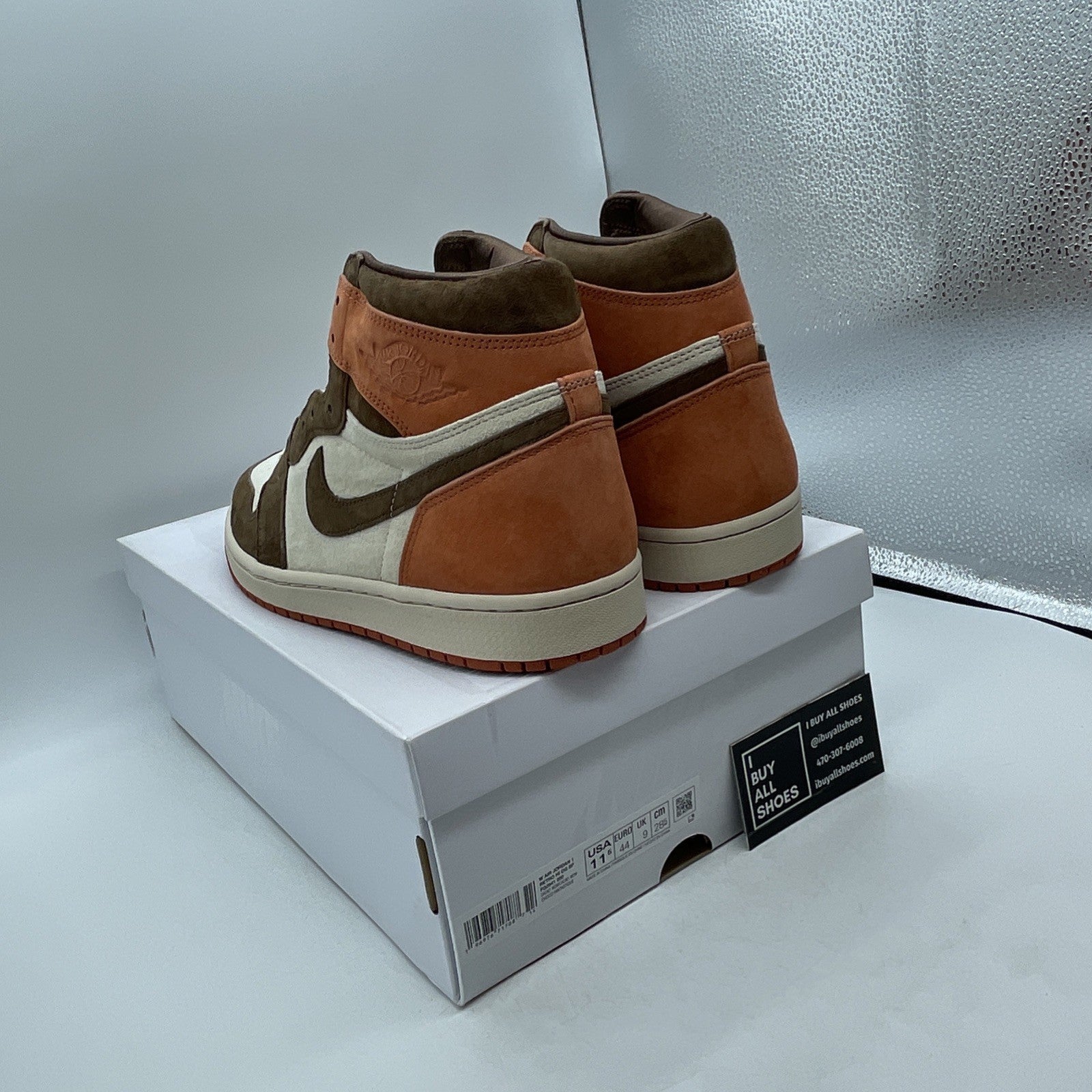 Size 11.5W - Air Jordan 1 Retro OG High Dusted Clay (FQ2941-200)