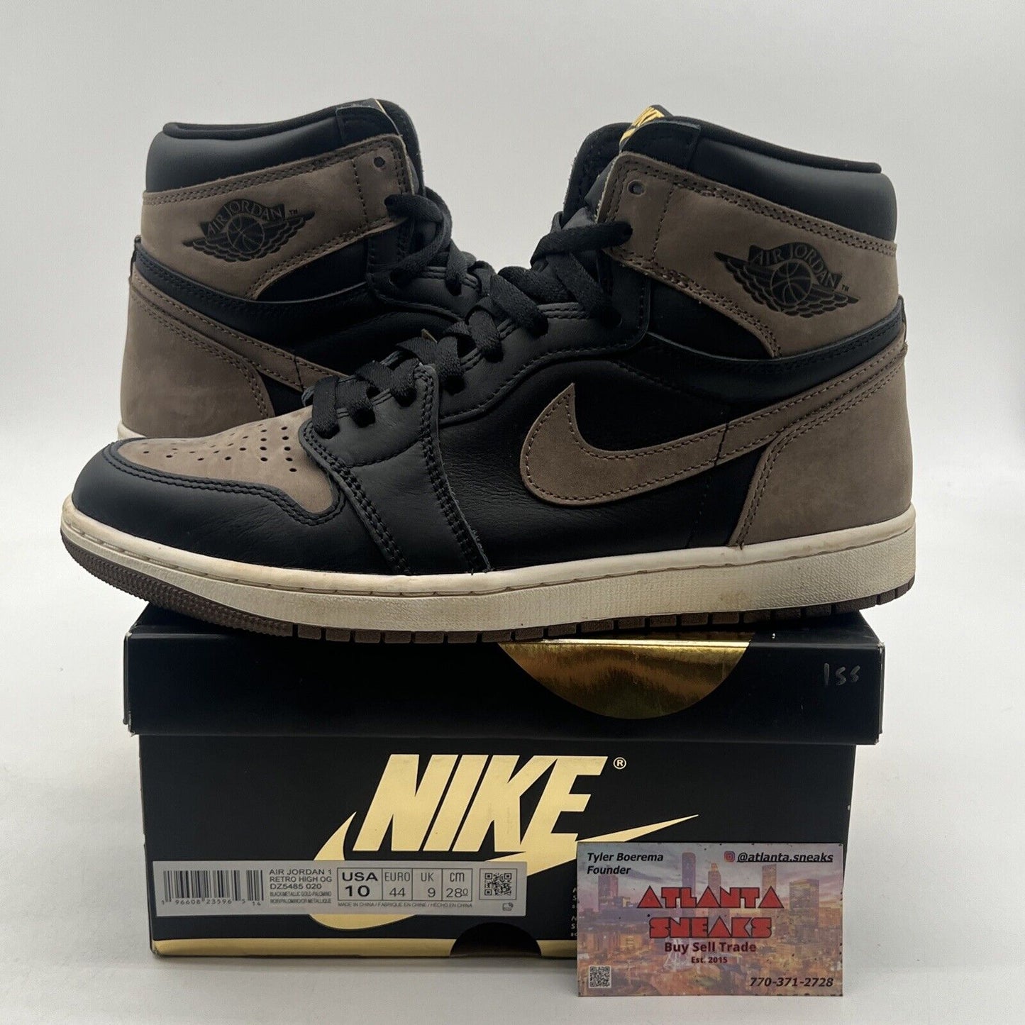 Size 10 - Air Jordan 1 Retro OG High Palomino (DZ5485-020)