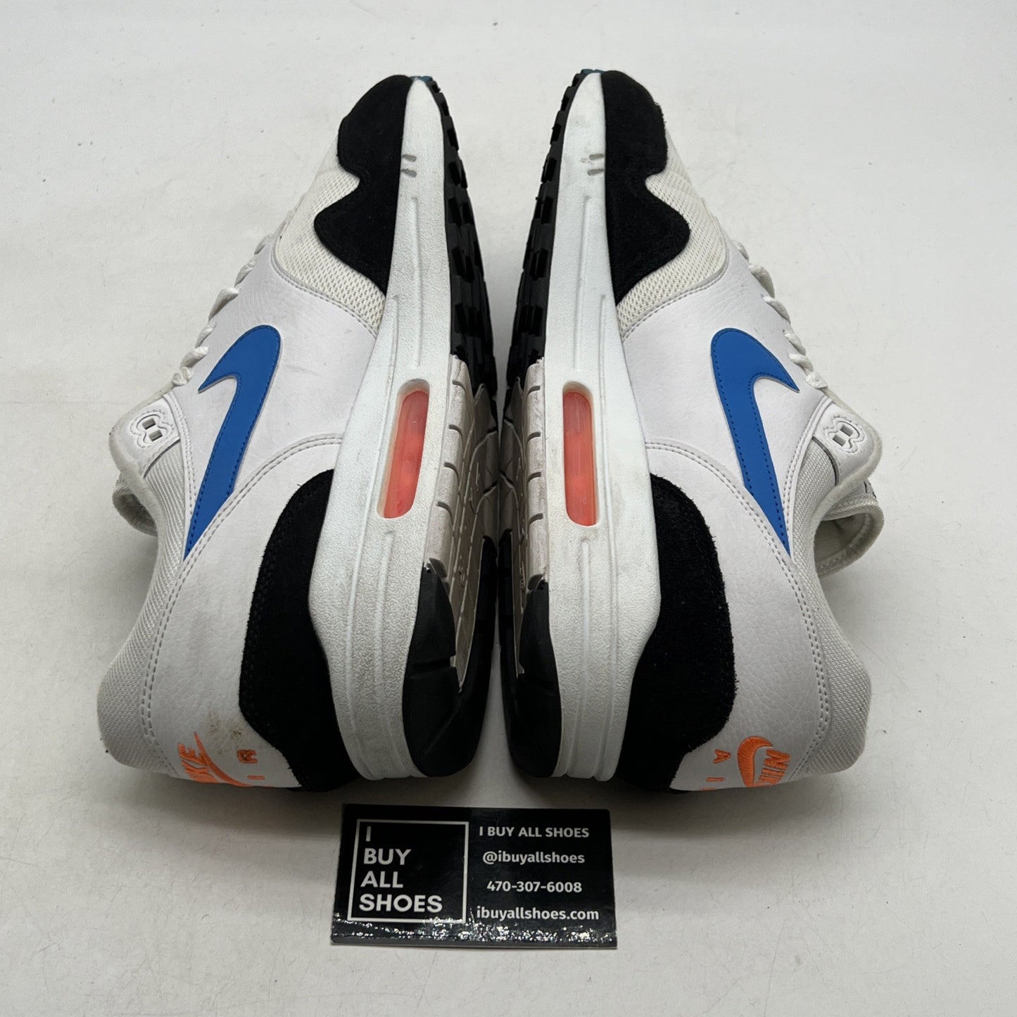 Size 13 - Nike Air Max 1 Photo Blue Total Orange (AH8145-112)