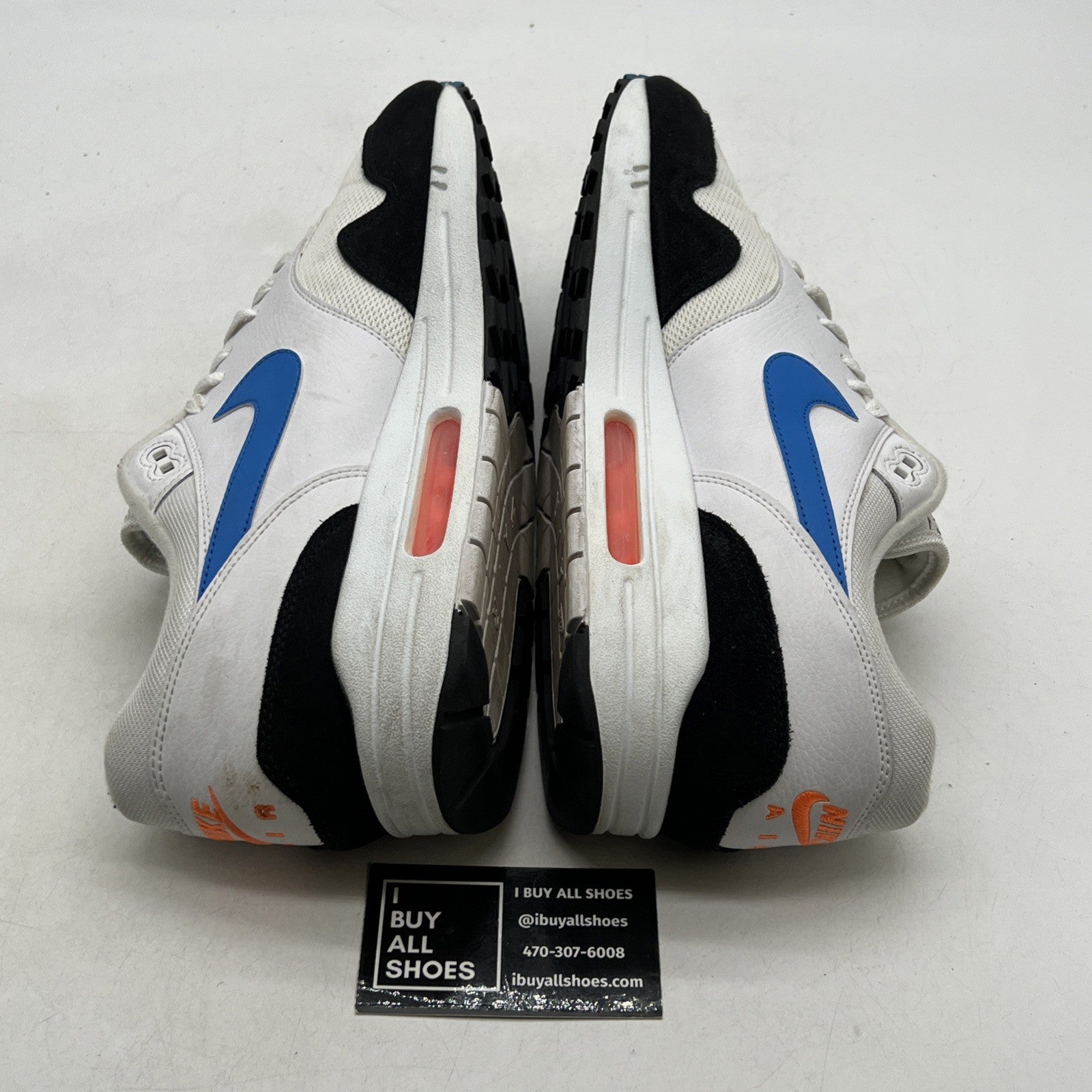 Size 13 - Nike Air Max 1 Photo Blue Total Orange (AH8145-112)