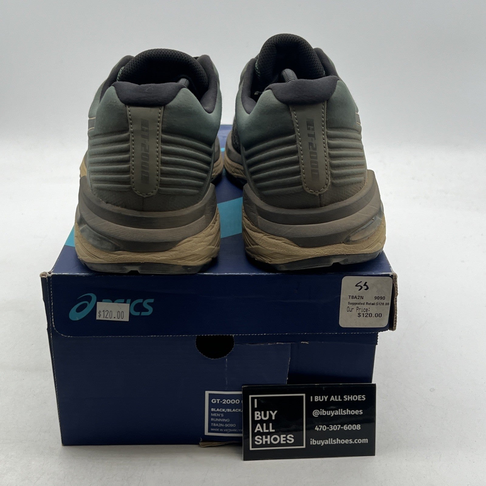 Size 11.5 - Asics GT 2000 6 Dark Forest (T8A2N-9090)