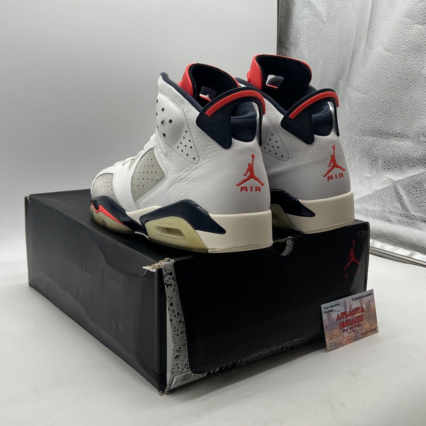 Size 12 - Air Jordan 6 Retro Tinker (384664-104)