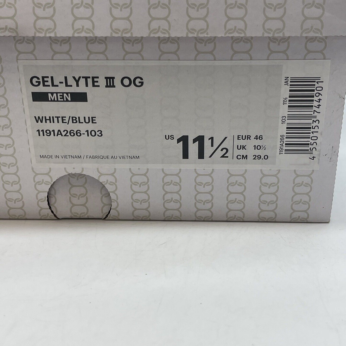 Size 11.5 - ASICS Gel Lyte 3 OG Retro 2019 Citrus Suede Leather (1191A266-103)