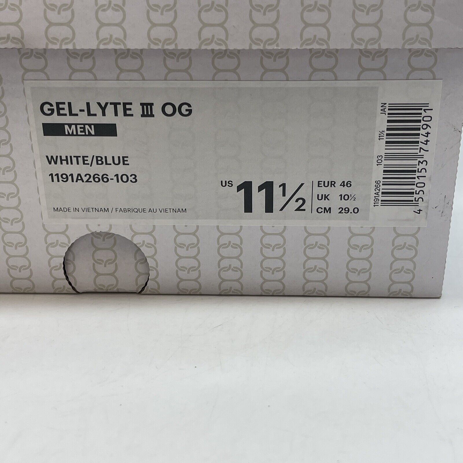 Size 11.5 - ASICS Gel Lyte 3 OG Retro 2019 Citrus Suede Leather (1191A266-103)