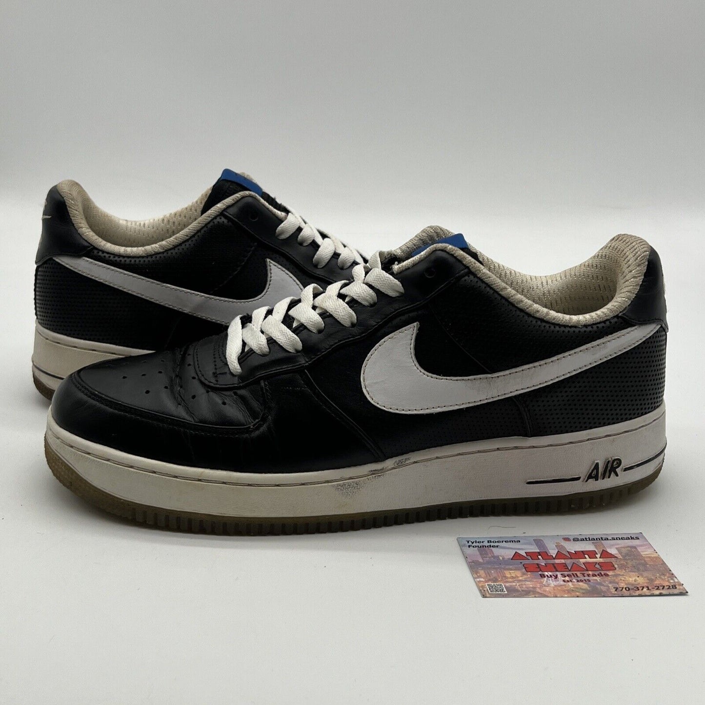 Size 12 - Nike Air Force 1 Premium Low Futura Mens Shoes (318775-004)