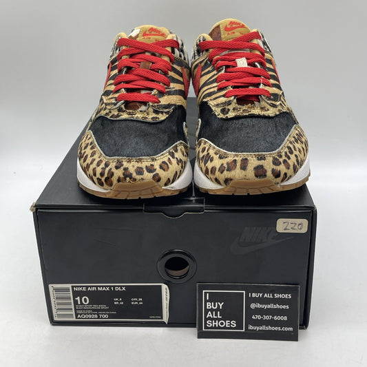 Size 10 - Nike Atmos x Air Max 1 DLX 2018 Animal Pack (AQ0928-700)
