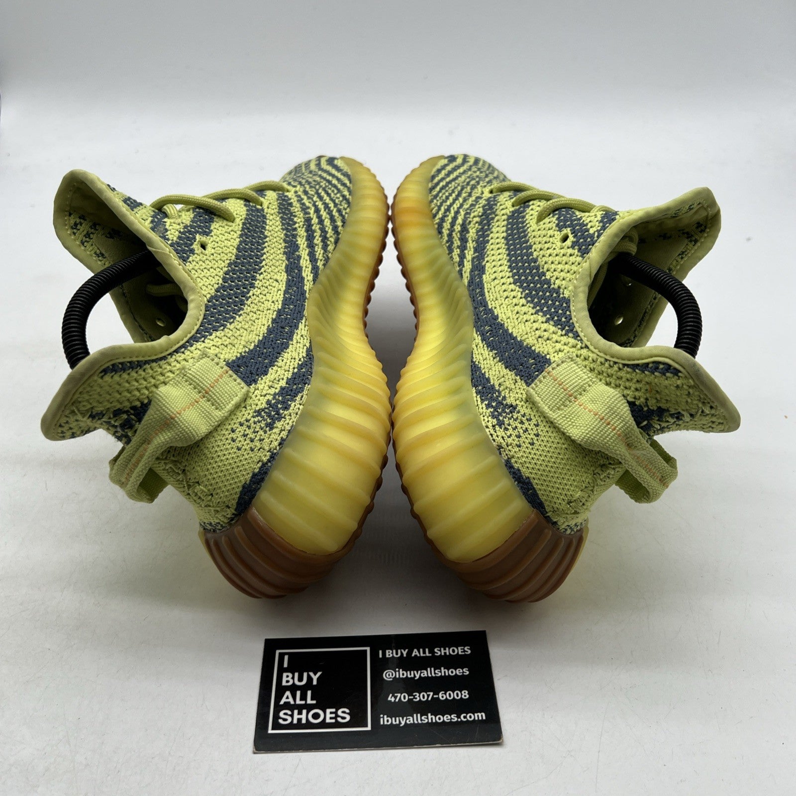 Size 8.5 - adidas Yeezy Boost 350 V2 Low Semi Frozen Yellow (B37572)