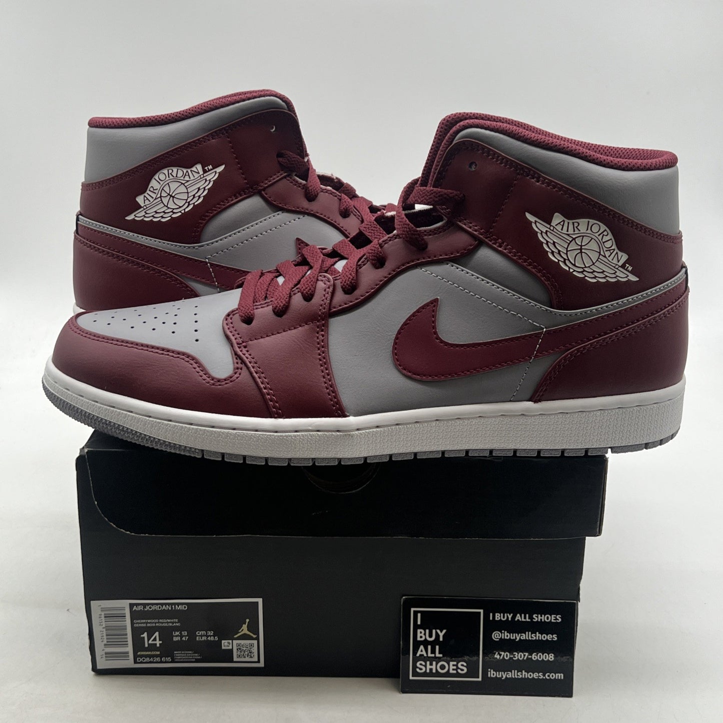 Size 14 - Air Jordan 1 Cherrywood Red 2022 (DQ8426-615)