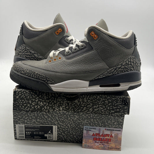 Size 11.5 - Air Jordan 3 Retro Mid Cool Grey (CT8532-012)