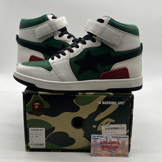 Size 12 - Bape block sta hi green white Style (1H8019002)