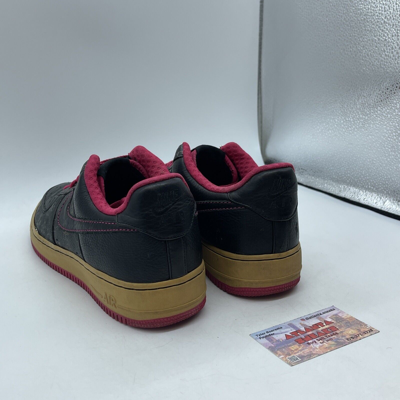 Size 11.5 - Nike Air Force 1 Premium 07 Black