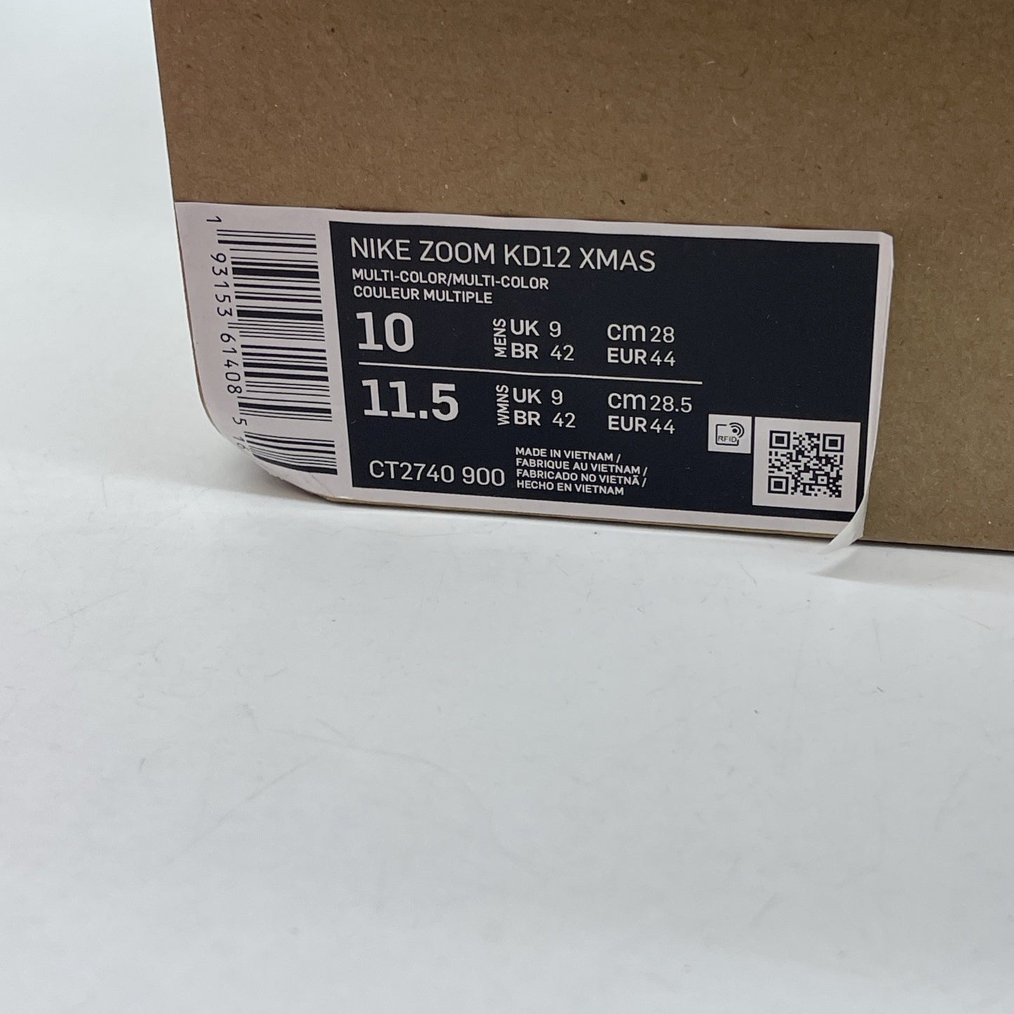 Size 10 - Nike KD 12 Aunt Pearl Pink Suede (CT2740-900)