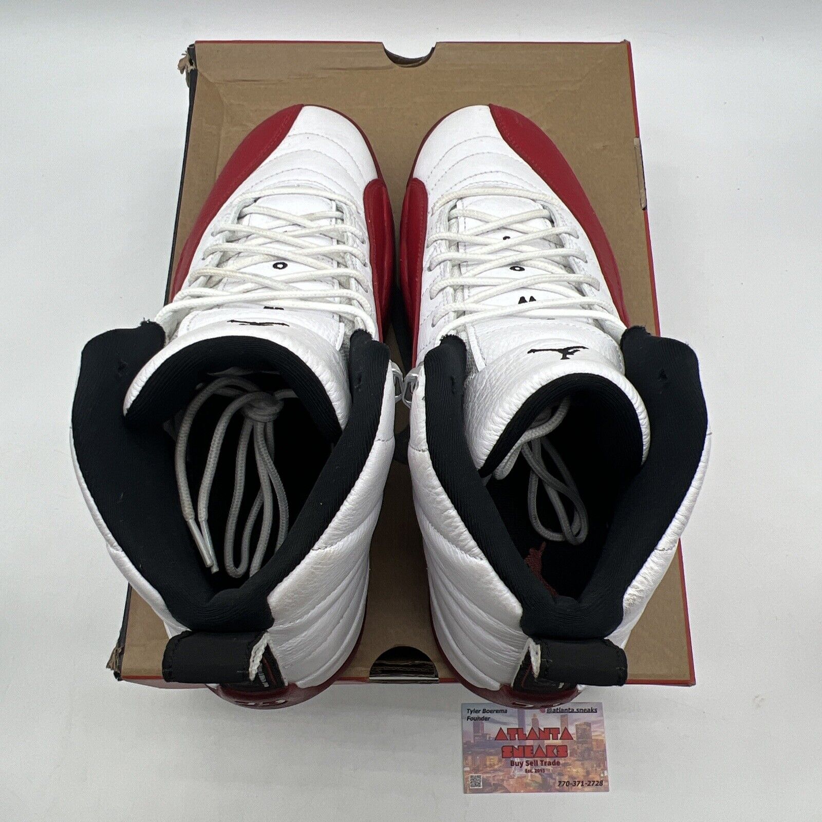 Size 11 - Jordan 12 Retro 2023 Mid Cherry Leather Black (CT8013-116)