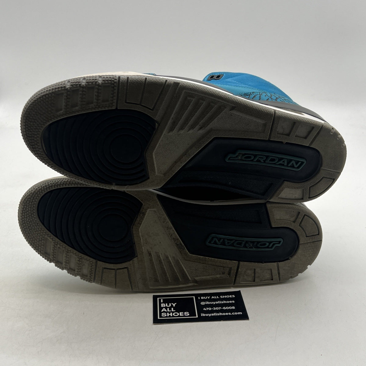Size 11 - Air Jordan 3 Retro Powder Blue (136064-406)