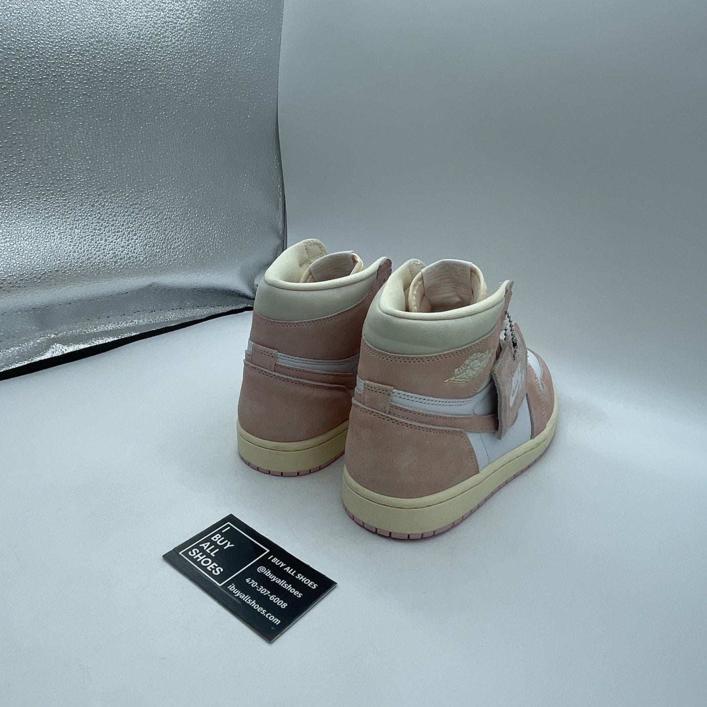 Size 9.5W - Air Jordan 1 Retro OG High Washed Pink (FD2596-600)