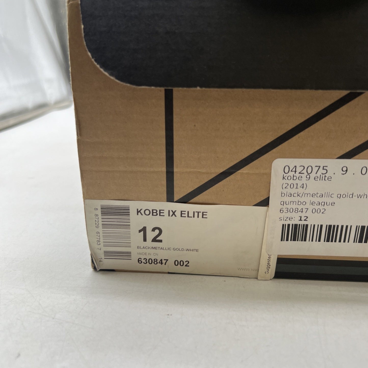 Size 12 - Nike Kobe 9 Elite NOLA Gumbo League - Maestro (630847-002)