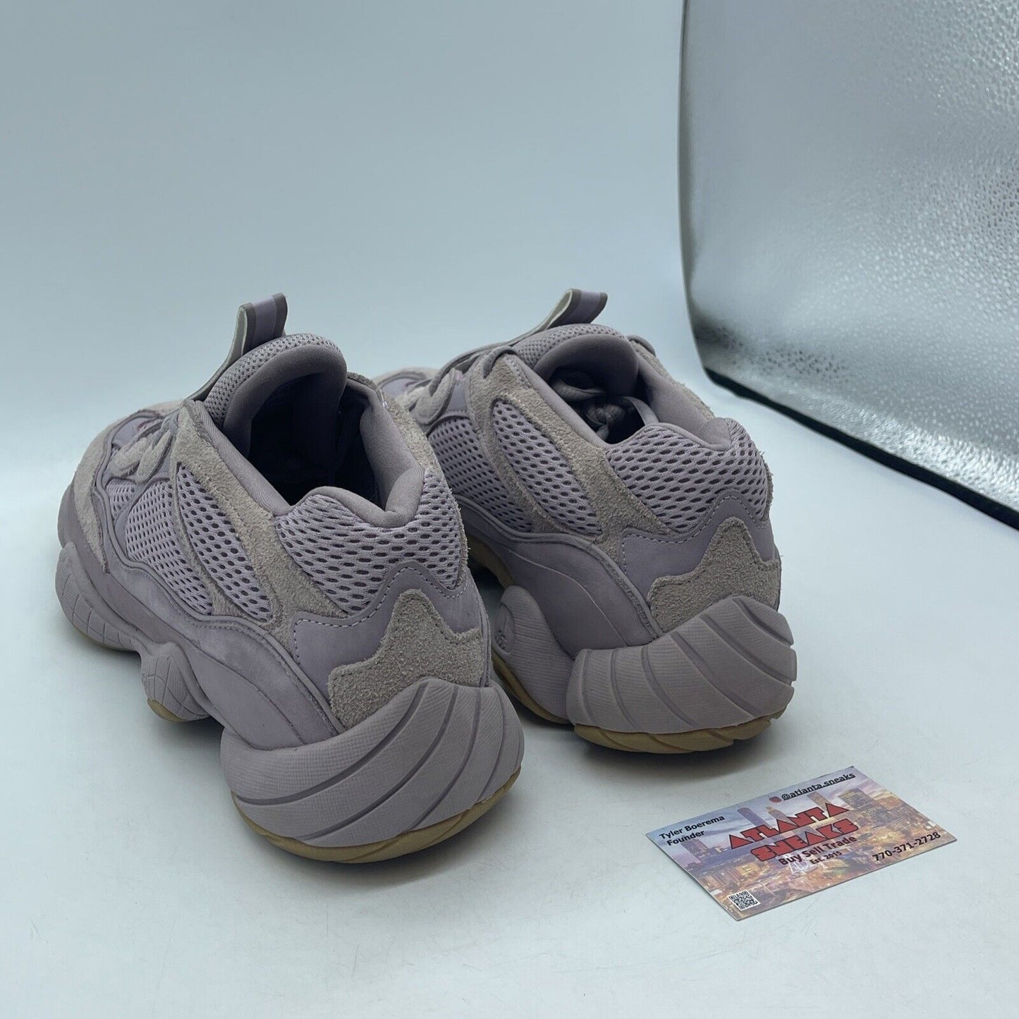 Size 12.5 - adidas Yeezy 500 Soft Vision Pink Brown (FW2656)