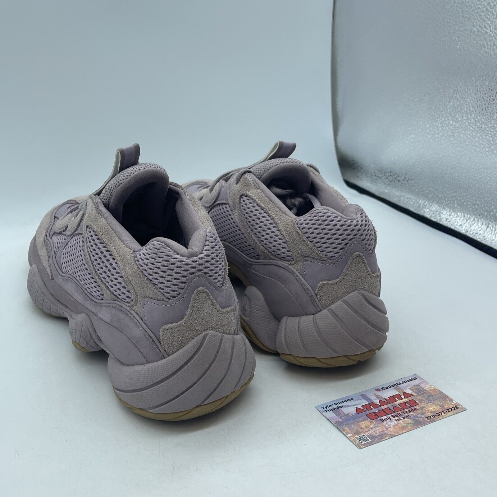 Size 12.5 - adidas Yeezy 500 Soft Vision Pink Brown (FW2656)