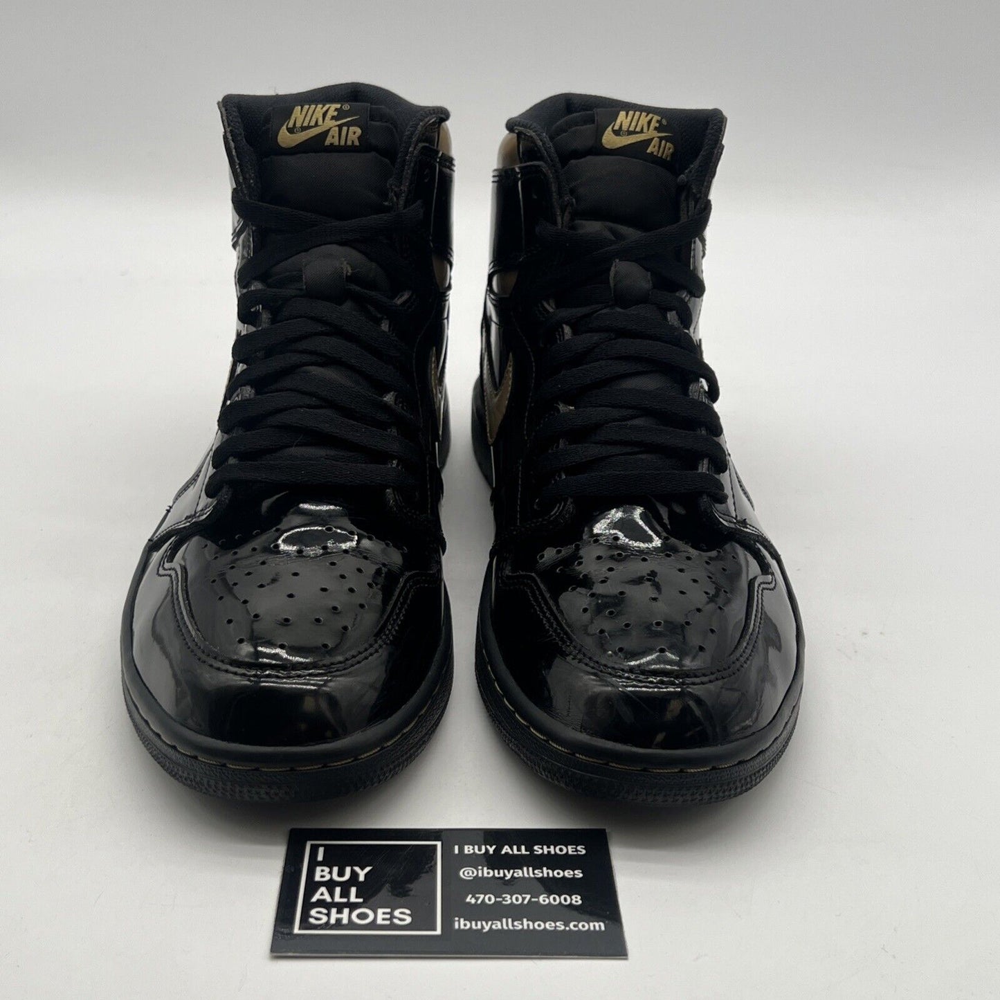 Size 11.5 - Air Jordan 1 Black 2020 (555088-032)