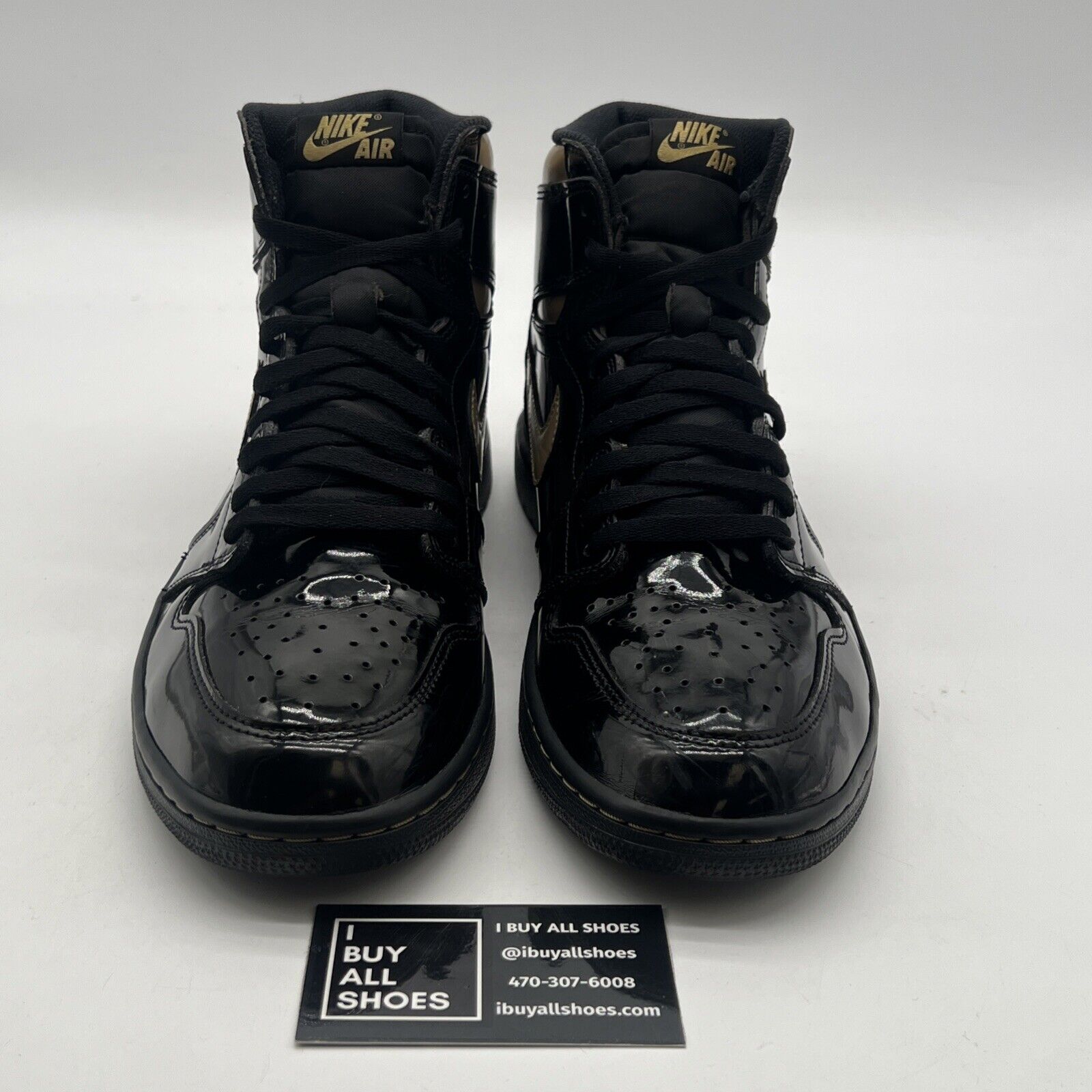 Size 11.5 - Air Jordan 1 Black 2020 (555088-032)