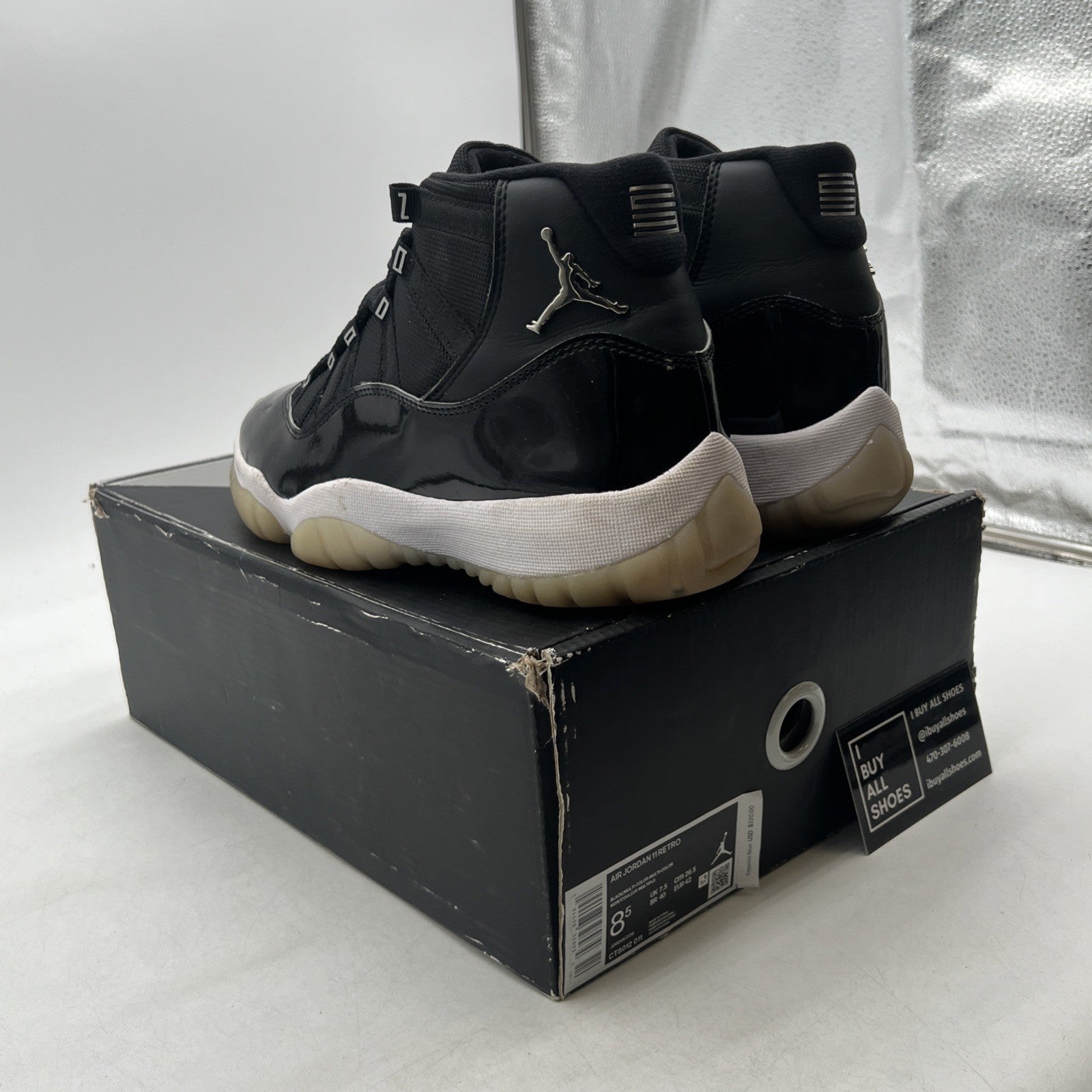 Size 8.5 - Air Jordan 11 Retro High Jubilee / 25th Anniversary (CT8012-011)