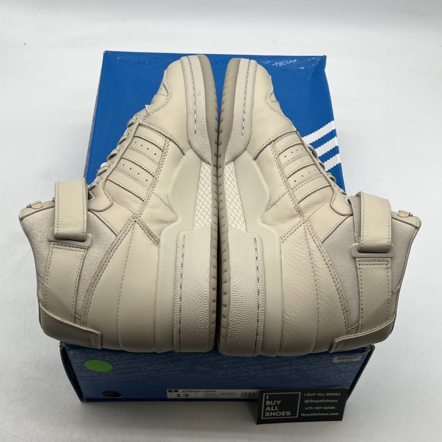 Size 13 - Leaders 1354 x Adidas Forum Friends & Family Mid Core Brown (FW8768)