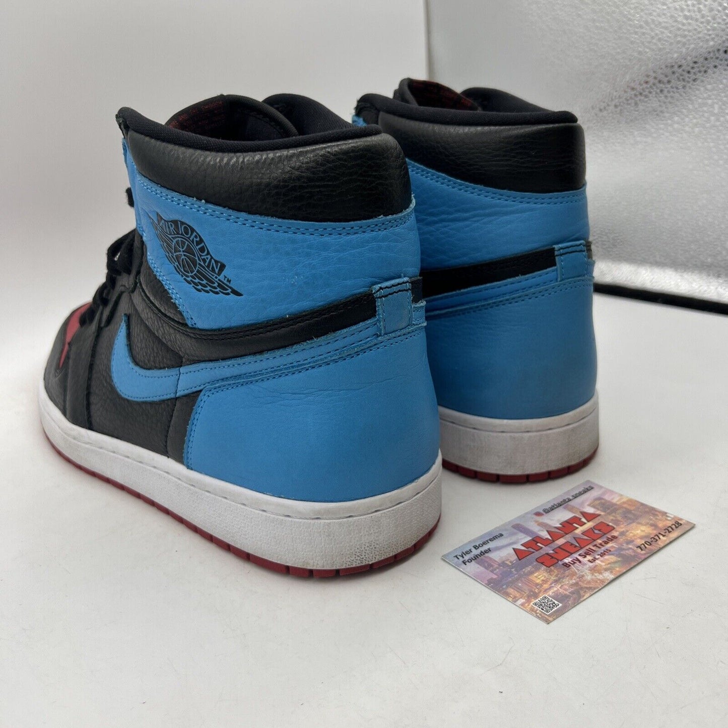 Size 14 - Jordan 1 High OG UNC To Chicago 2020 Red Black Blue Leather CD0461-046