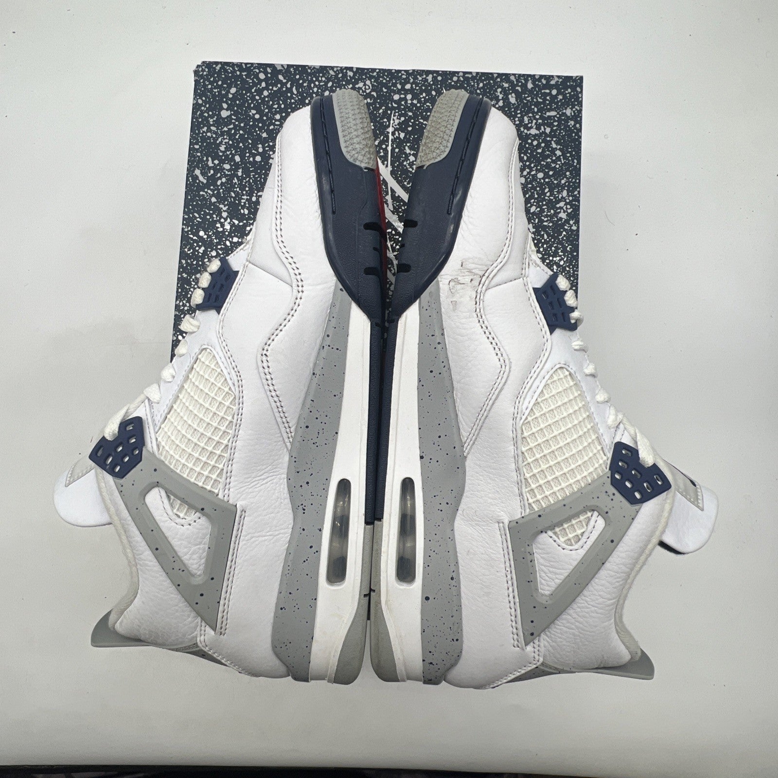Size 10 - Air Jordan 4 Retro Mid Midnight Navy (DH6927-140)