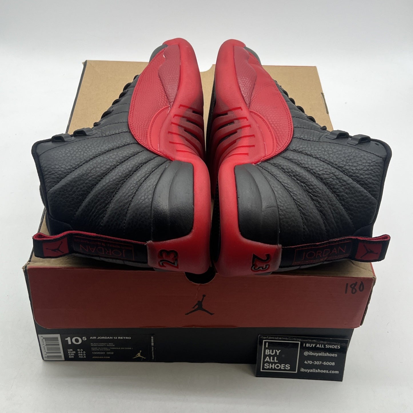 Size 10.5 - Air Jordan 12 Retro Mid Flu Game (130690-002)