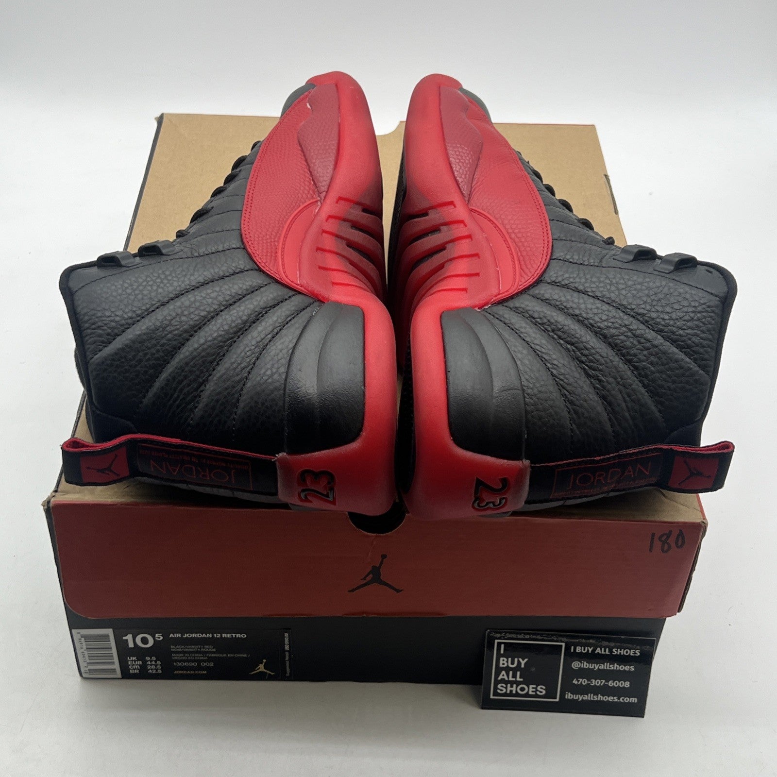 Size 10.5 - Air Jordan 12 Retro Mid Flu Game (130690-002)